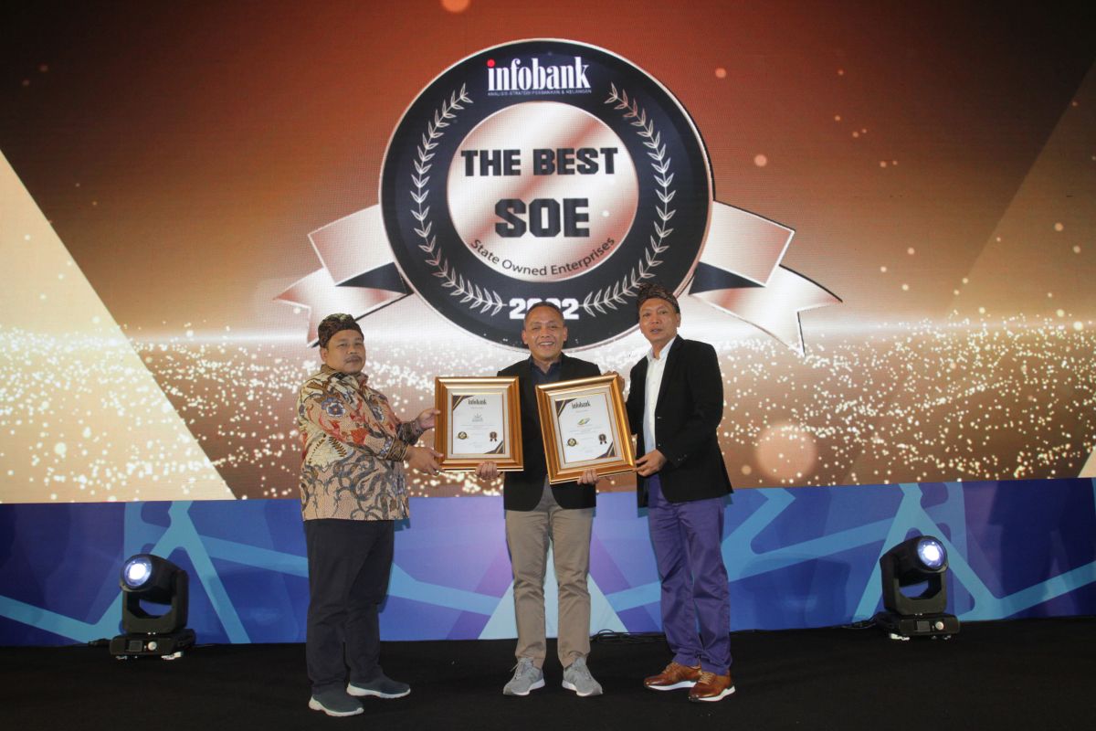 Holding Perkebunan sabet penghargaan The Best SOE 2022