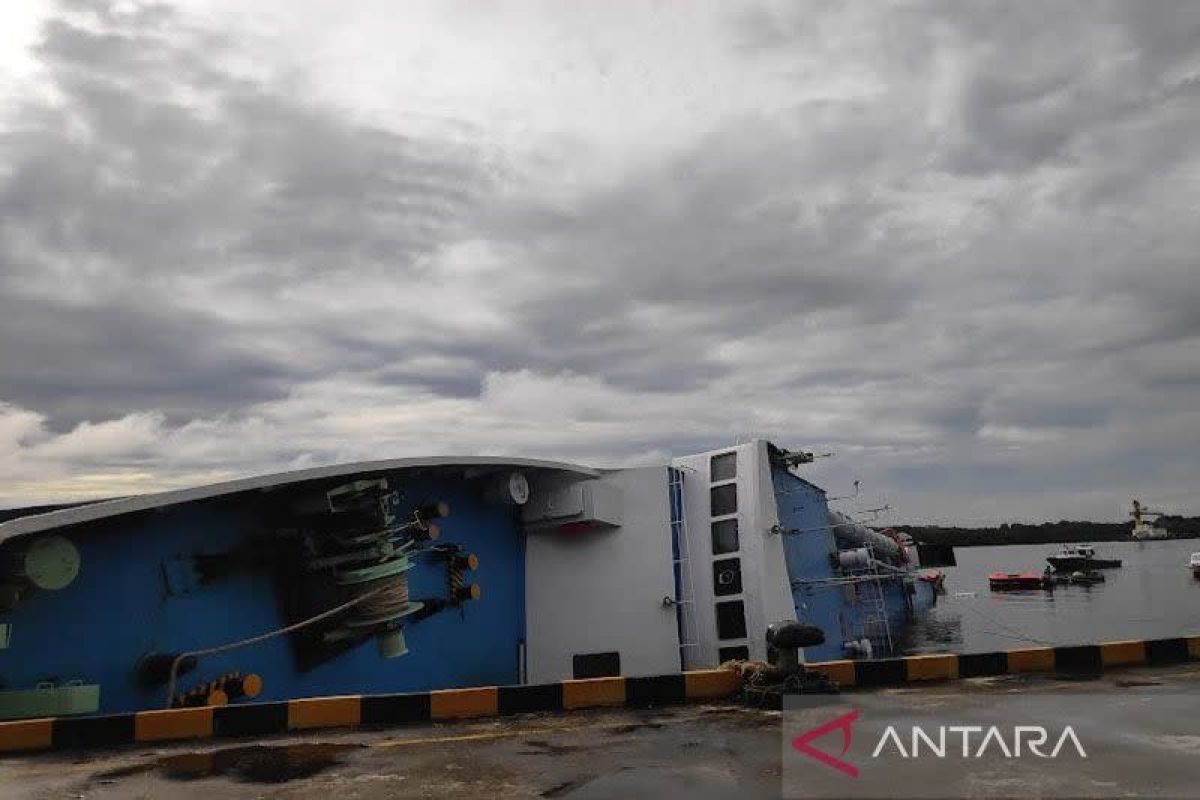 KSOP: Tim DLU lakukan investigasi penyebab karamnya kapal di pelabuhan Kumai