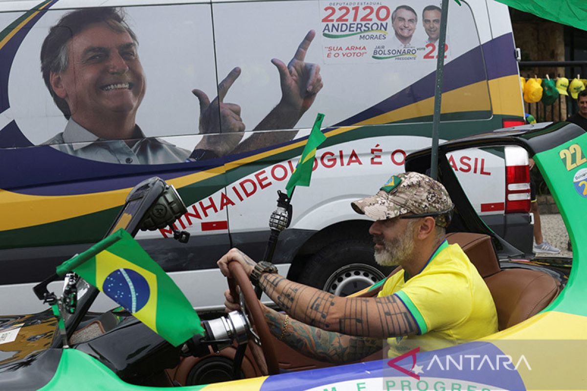 Survei: Lula dan Bolsonaro punya peluang sama menang di pilpres Brazil