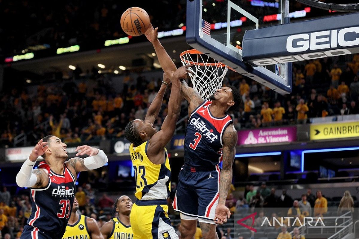 NBA: Bradley Beal dan Kyle Kuzma pimpin Wizards tundukan Pacers