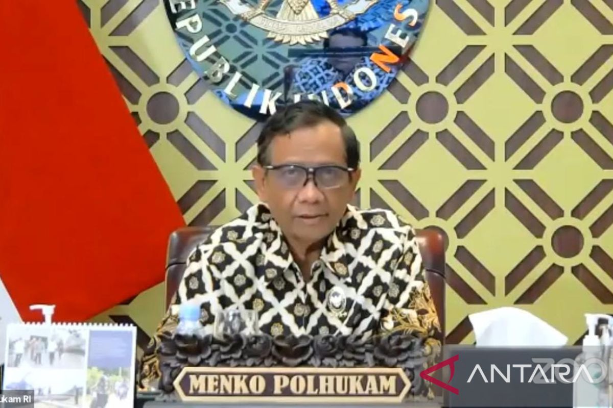 Mahfud ungkap alasan DPR tolak RUU Pembatasan Transaksi Uang Kartal