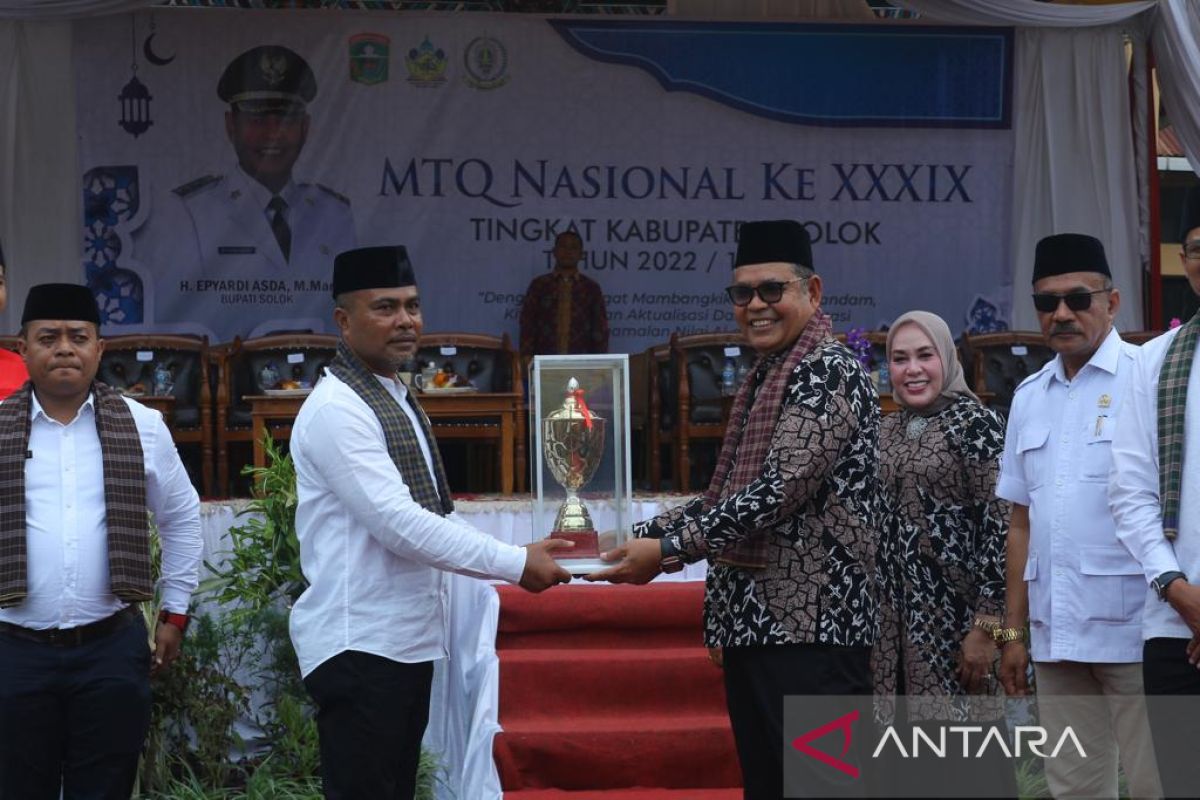 661 kafilah ikuti lomba MTQ tingkat Kabupaten Solok