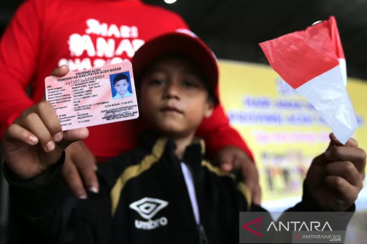78 persen anak di Banda Aceh sudah kantongi identitas