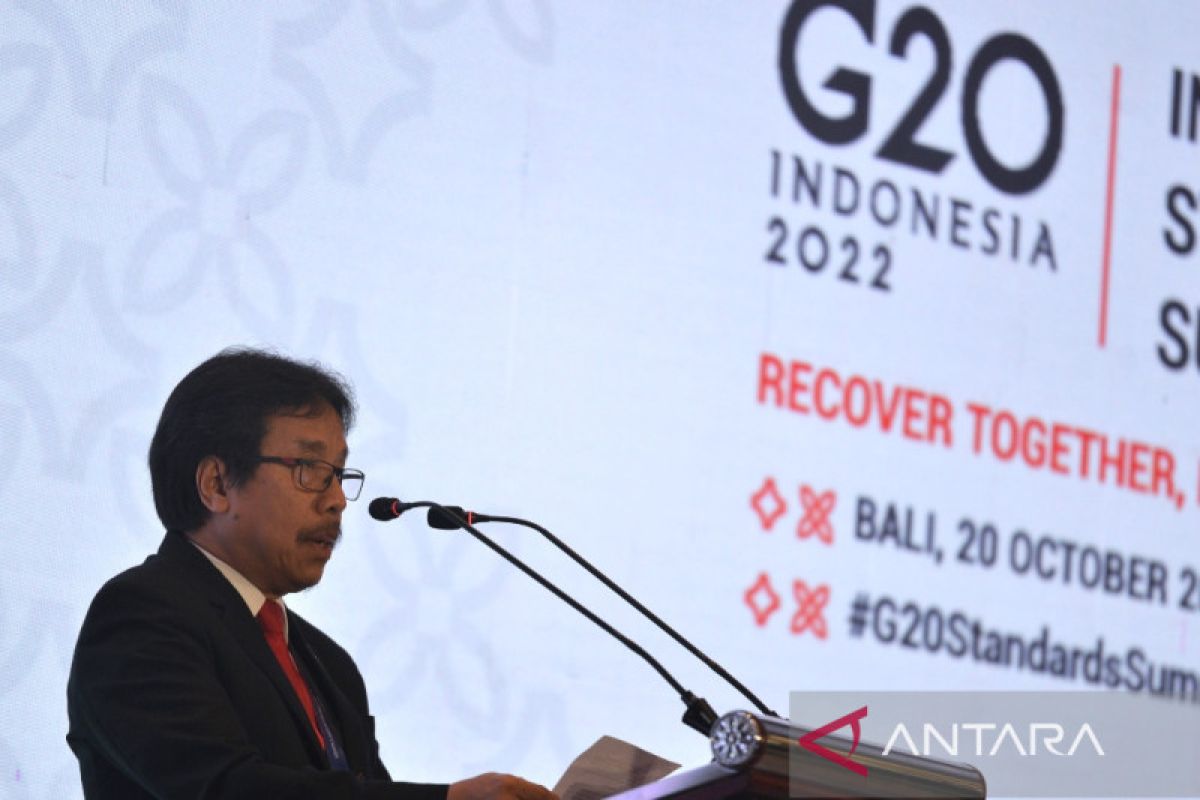 Kepala BSN: standar internasional bantu pencapaian target G20