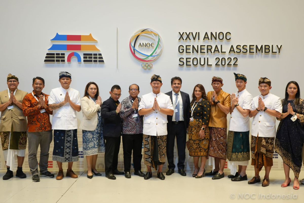 Indonesia banjir apresiasi dalam sidang tahunan ANOC