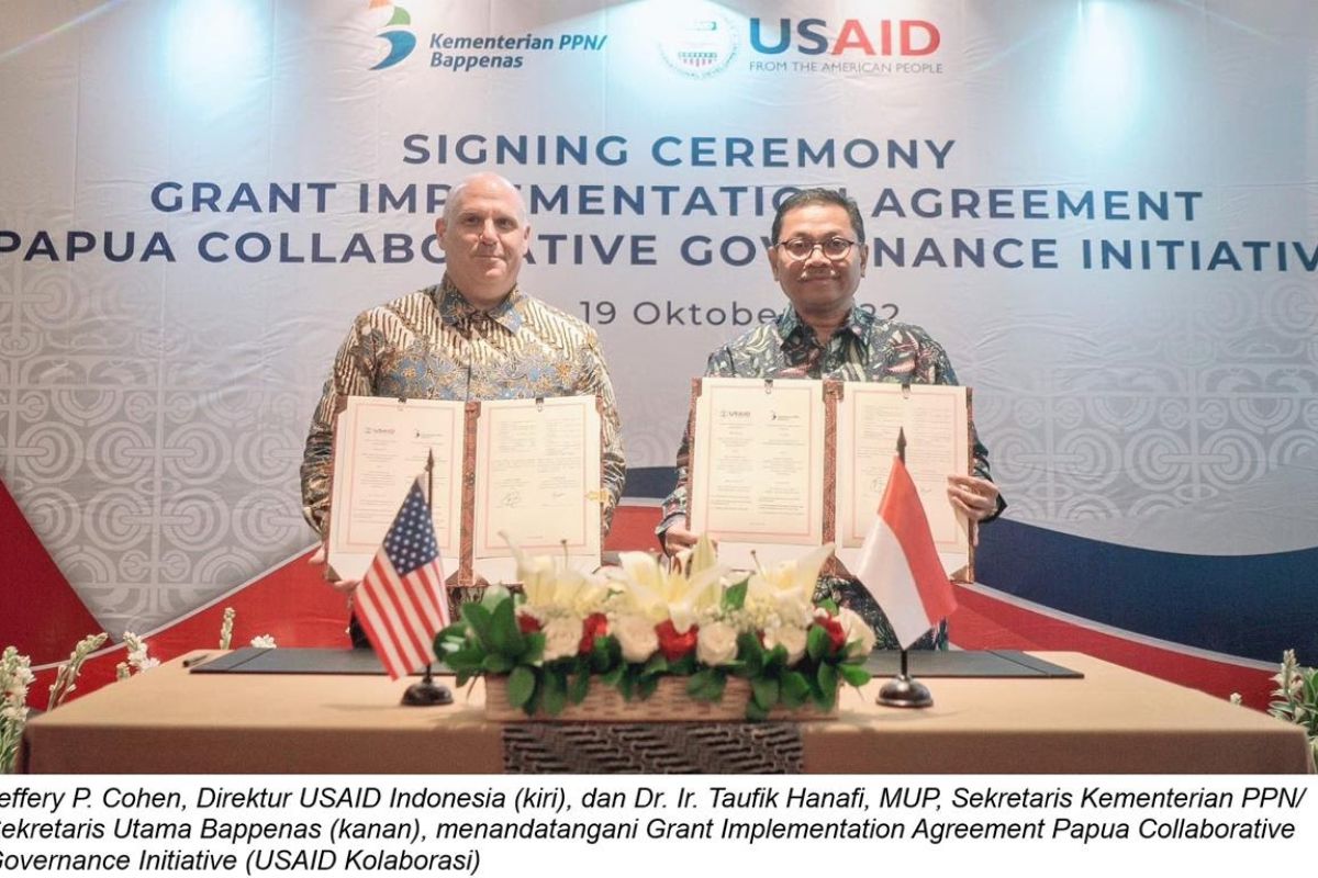 Indonesia dan AS bermitra untuk percepatan pembangunan di Papua