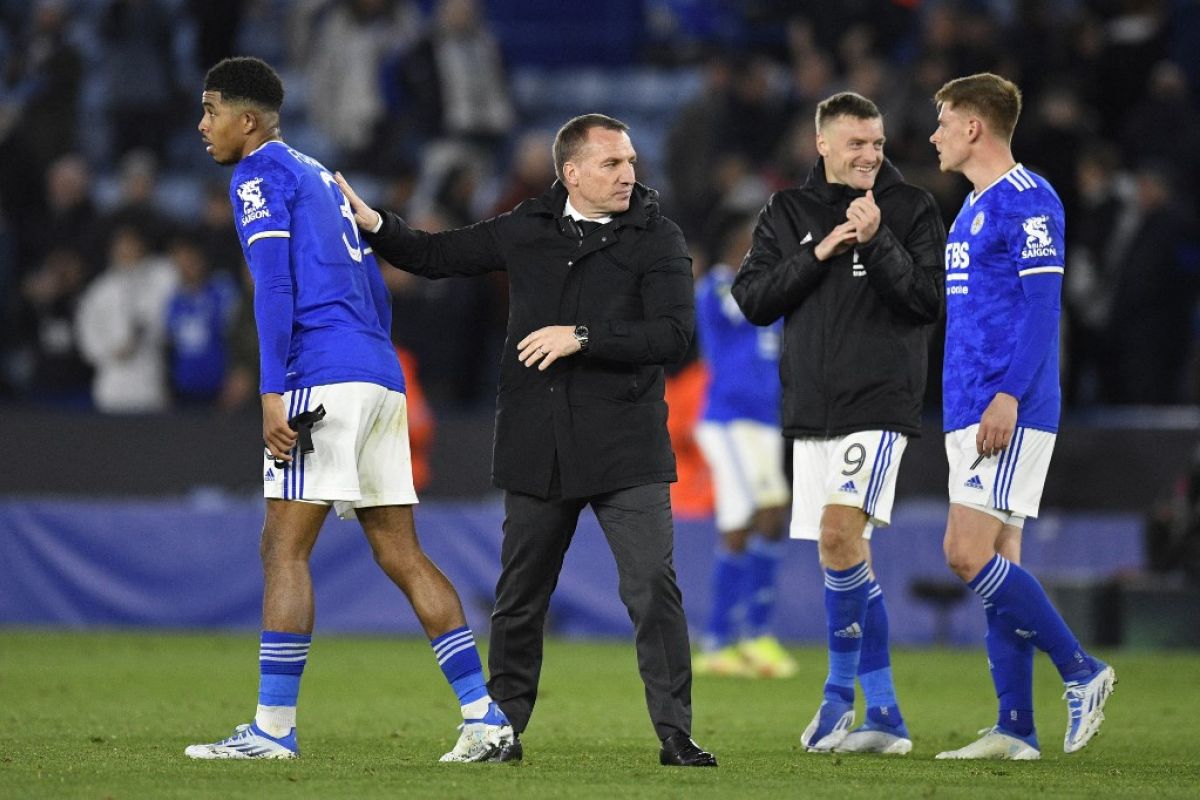 Leicester kabur dari zona degradasi usai tahan imbang Everton 2-2