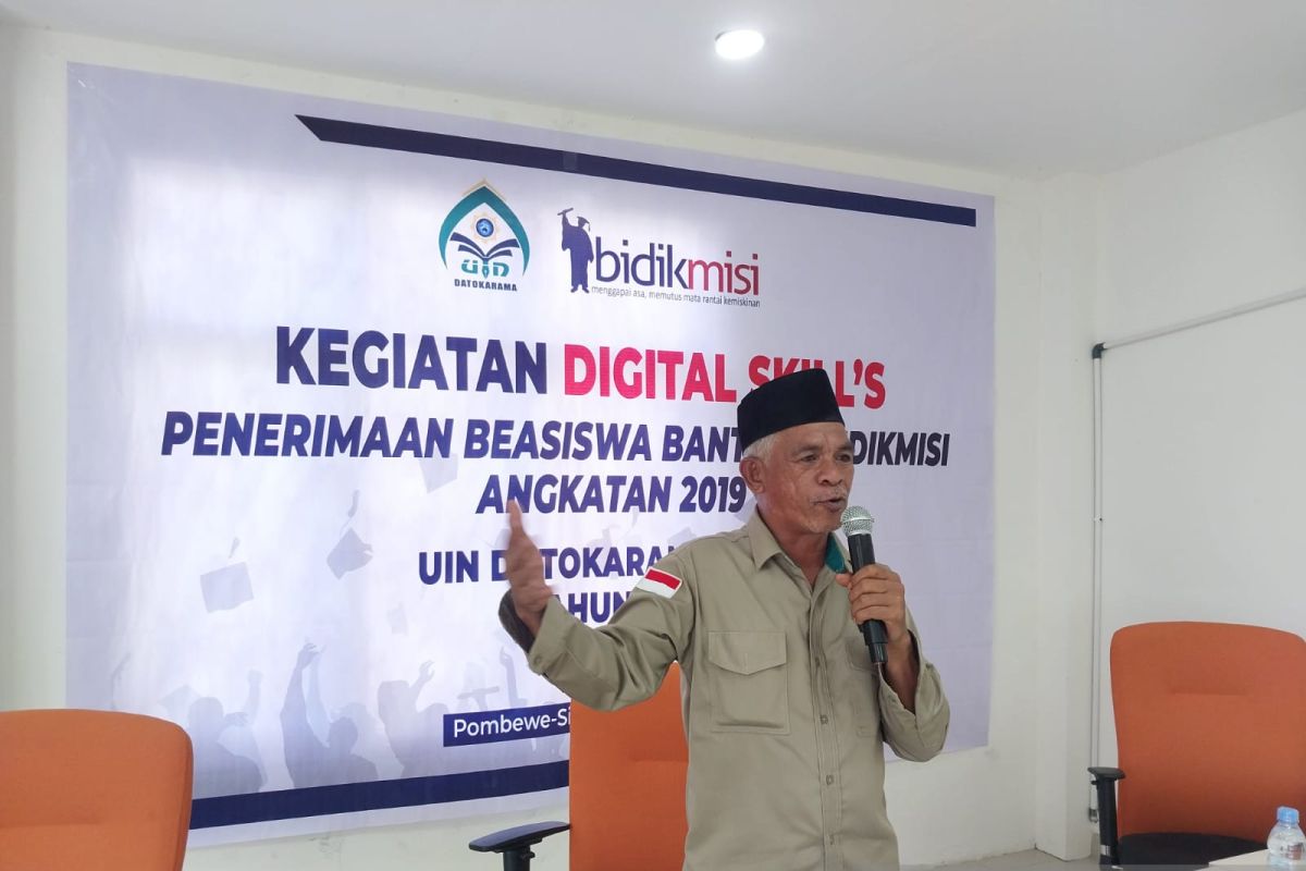 UIN Palu latih 80 mahasiswa penerima KIP Kuliah membuat desain grafis