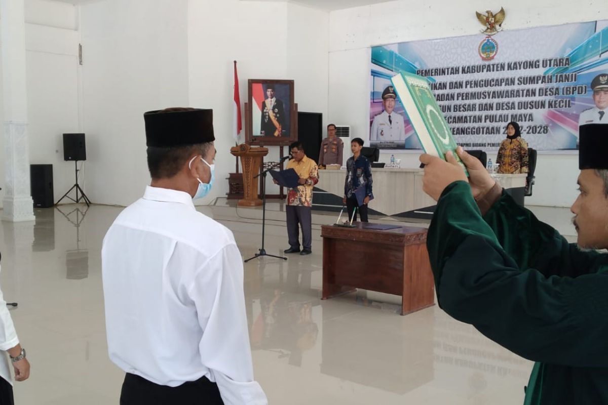 Anggota BPD diminta awasi pelaksanaan pembangunan di desa