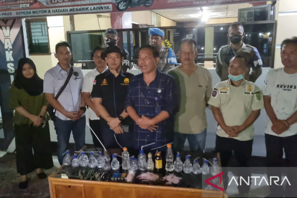 Polres Labuhanbatu gerebek kampung narkoba di Aek Kanopan