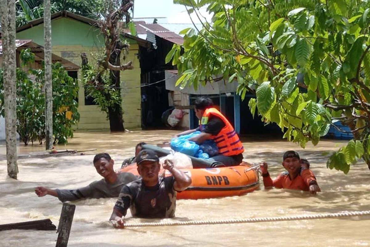 Sebanyak 5.318 jiwa terdampak banjir di Langsa