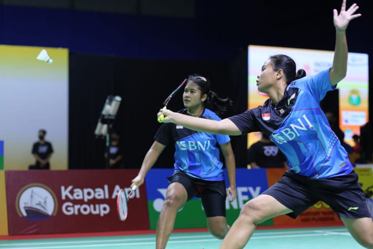 Jesita/Febi melangkah ke semifinal Indonesia Masters 2022