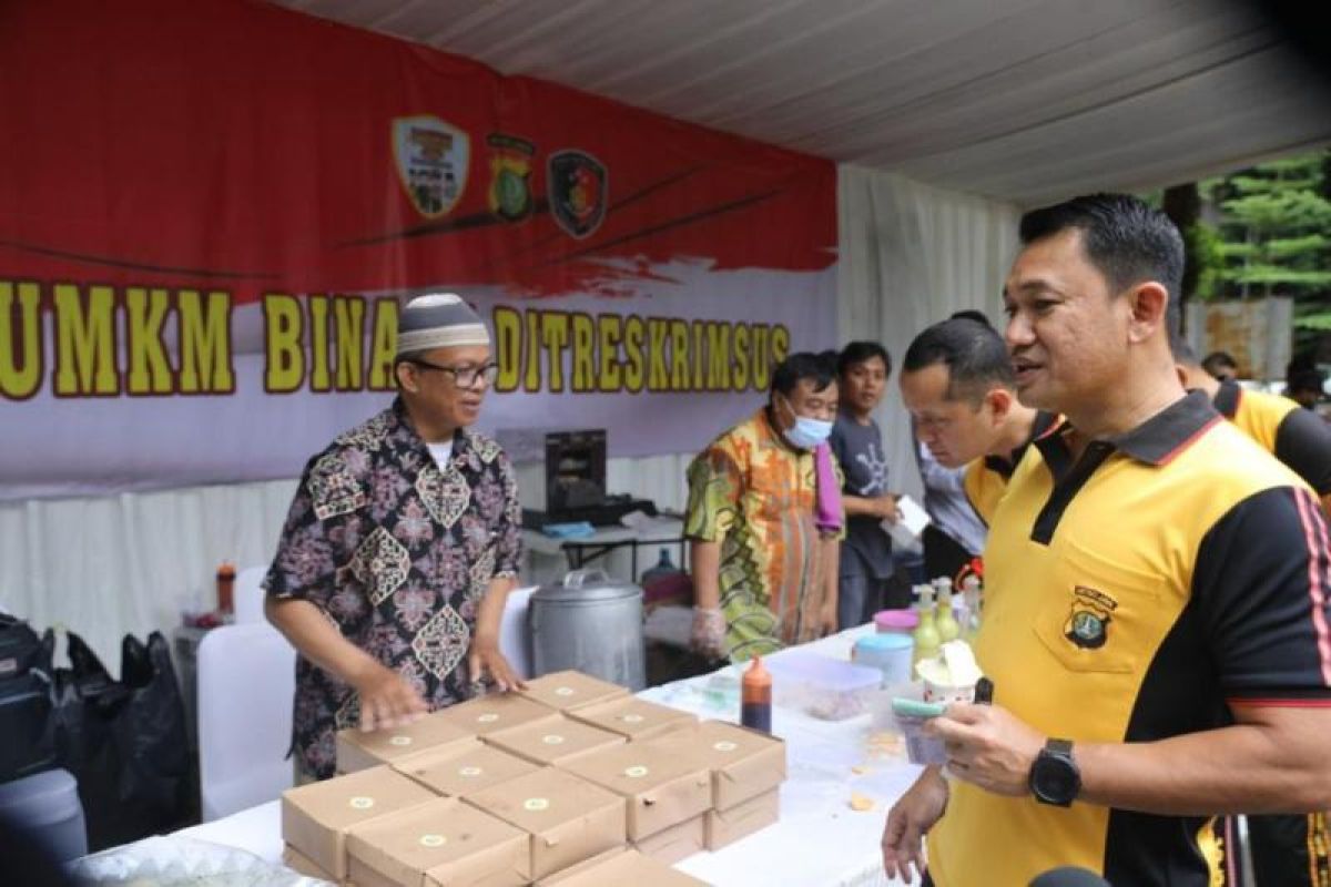 Ditreskrimsus Polda Metro fasilitasi penguatan UMKM Kampung Tangguh Jaya