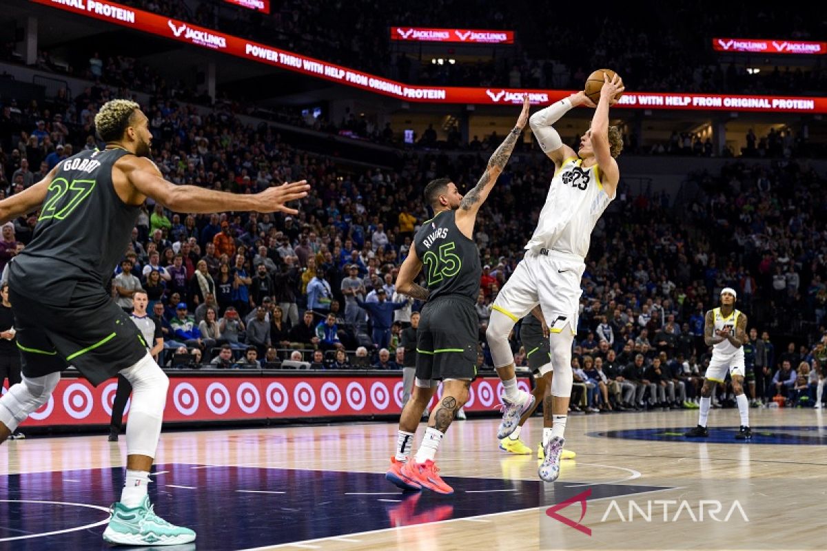 Ringkasan hasil NBA: Timberwolves dan Suns takluk lewat overtime