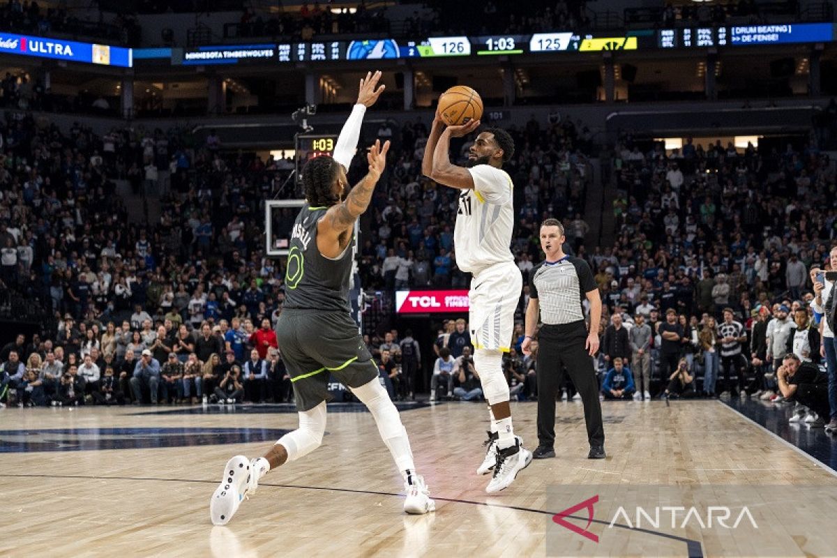 Pelatih Jazz sanjung aksi krusial Mike Conley saat atasi Timberwolves