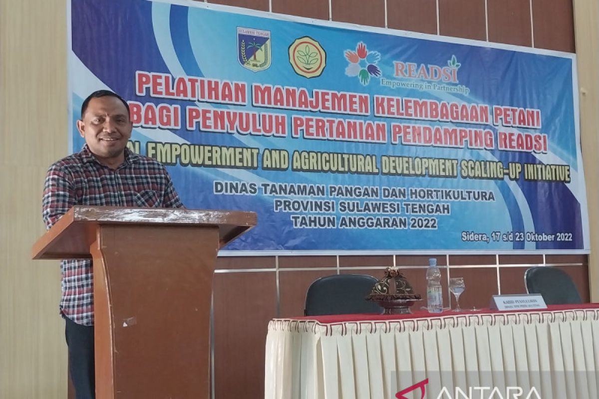 Sulteng  optimalkan implementasi Readsi untuk sejahterakan petani