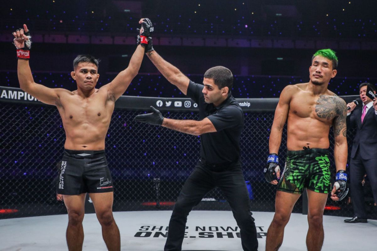 Eko Roni Saputra bukukan tujuh kemenangan beruntun di ONE Championship