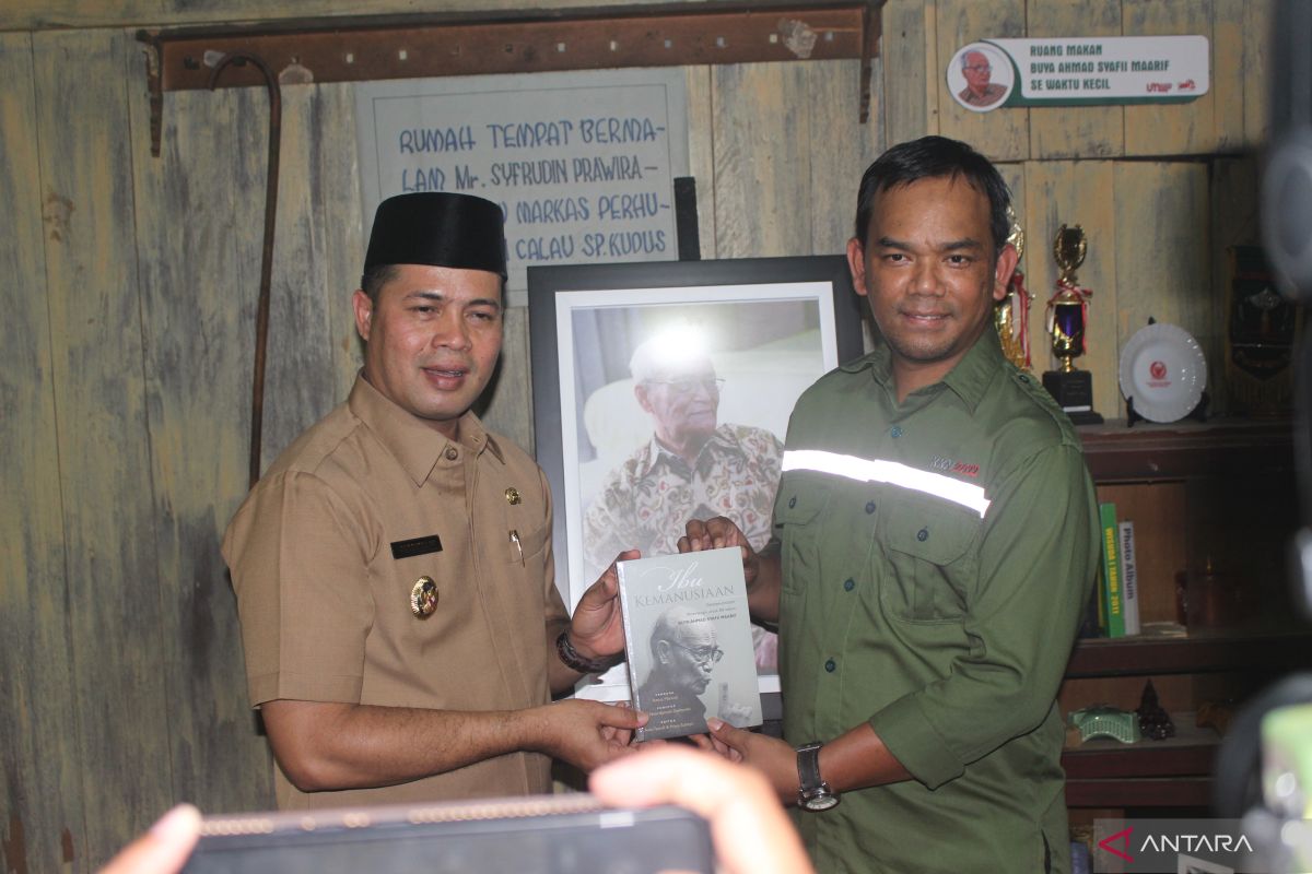 UM Sumatera Barat -Pemkab Sijunjung usulkan Buya Syafii Maarif pahlawan nasional