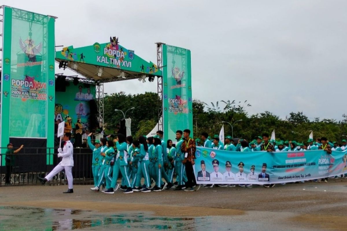 Pembukaan POPDA ke-XVI di Kabupaten Paser