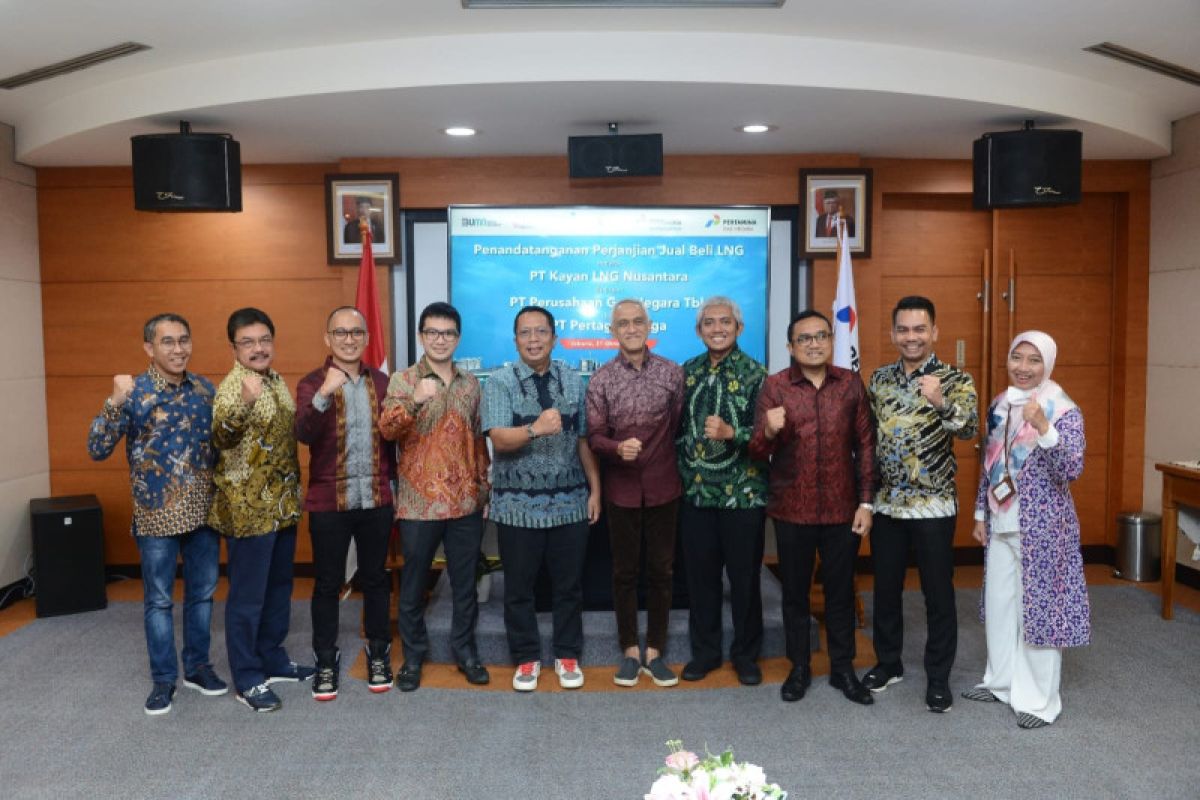 PGN Group beli LNG dari PT Kayan LNG Nusantara