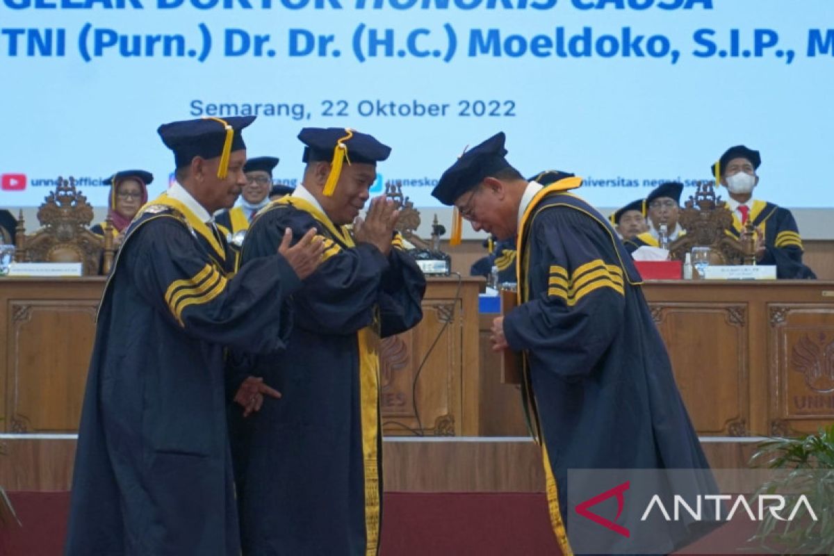 Moeldoko raih gelar Doktor Honoris Causa dari Unnes