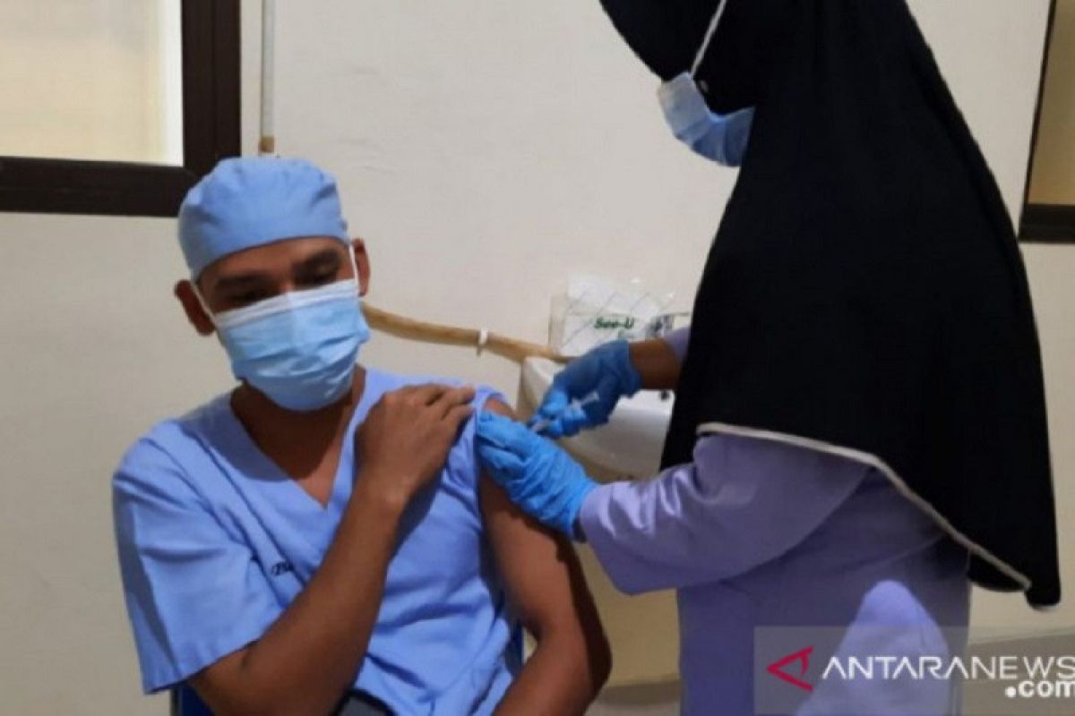 1.711 nakes di Palangka Raya telah divaksin dosis keempat
