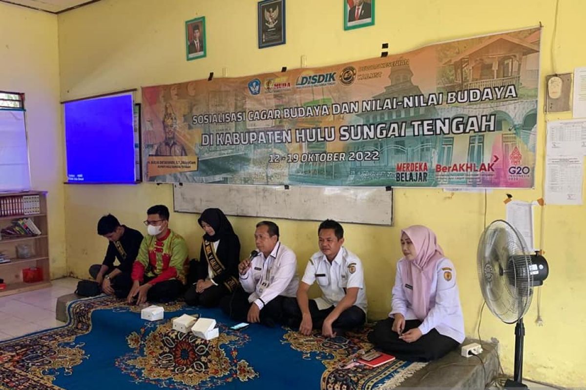 Disdik HST Sosialisasi Cagar Budaya Kepada Pelajar - ANTARA News ...