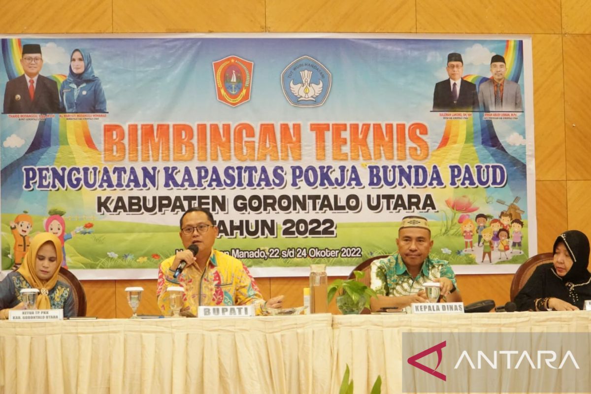 Dinas Pendidikan Gorontalo Utara perkuat kapasitas Pokja PAUD