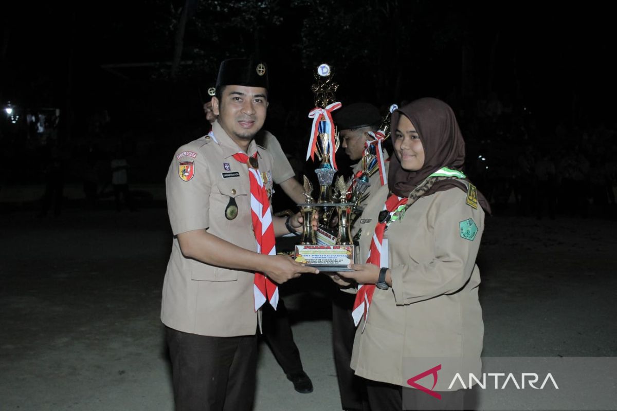 Kota Solok raih piala penghargaan peringatan hari pramuka tingkat Sumbar