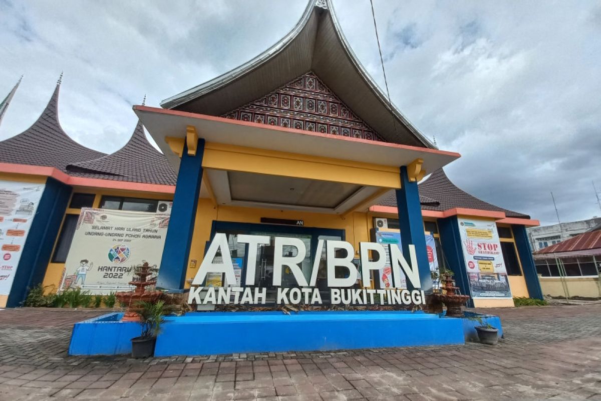 BPN Bukittinggi optimis target PTSL tercapai 100 persen