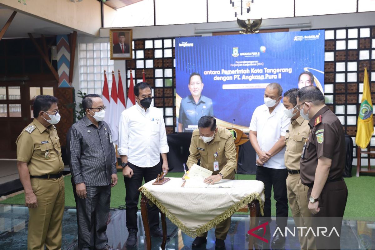 Pemkot Tangerang lakukan kerjasama pemanfaatan 15 aset milik Angkasa Pura II