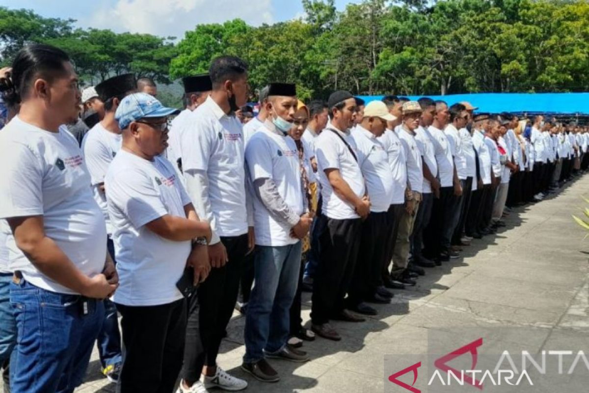 Bupati Konawe meminta 468 calon peserta pilkades siap menang-siap kalah