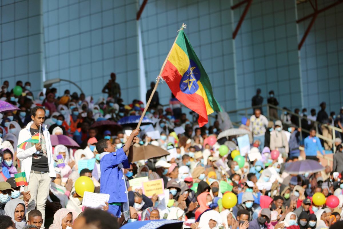 Unjuk rasa muncul di seluruh Ethiopia, tolak campur tangan asing