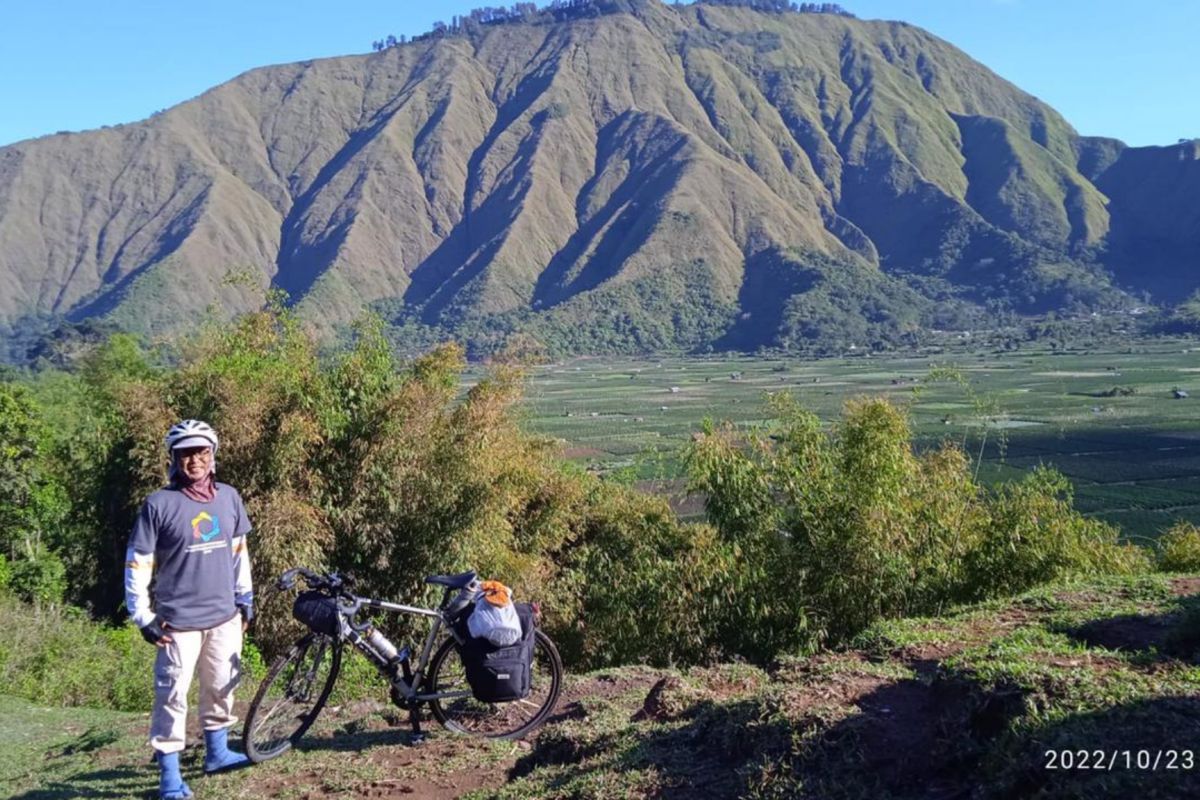 Suhu malam Tahun Baru di Sembalun Rinjani mencapai 18 derajat