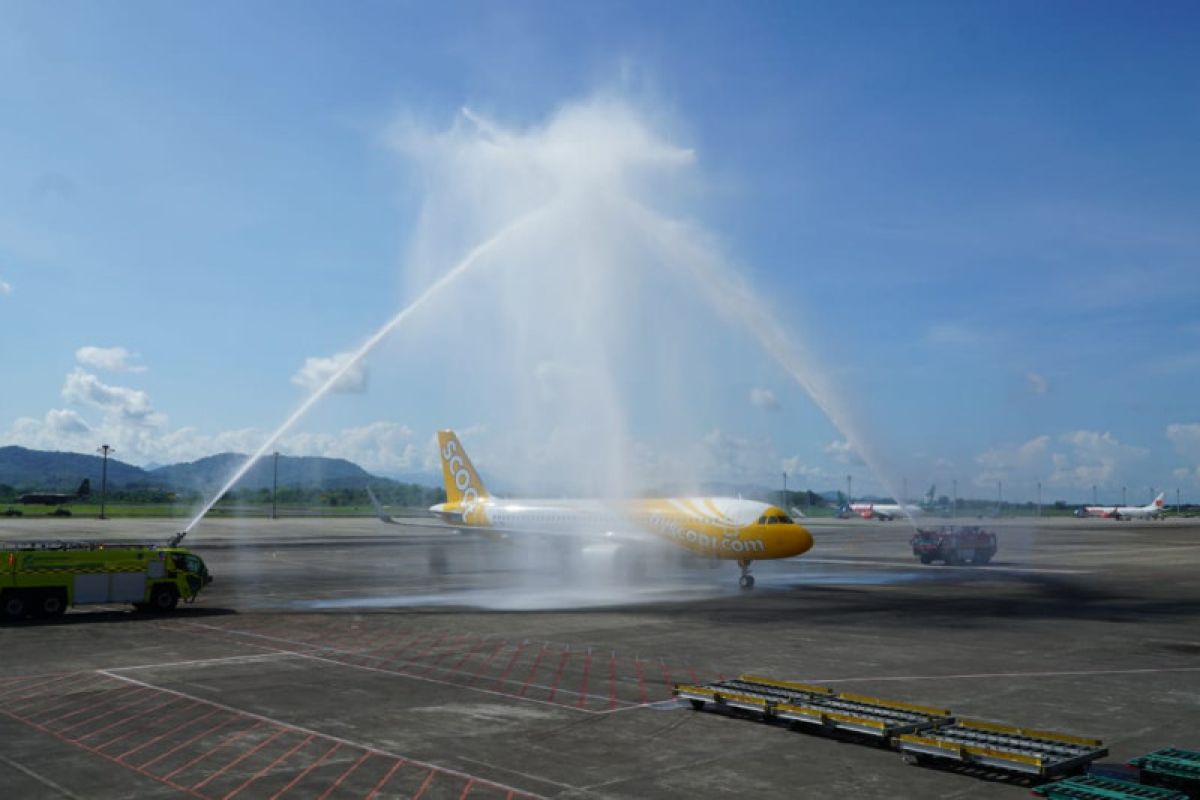 Bandara Hasanuddin kembali melayani rute Makassar-Singapura