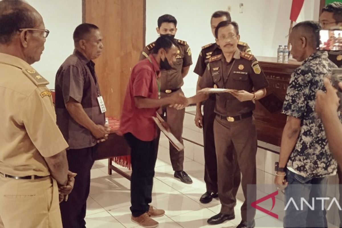 Kejari KKT Maluku hentikan satu perkara lewat keadilan restoratif