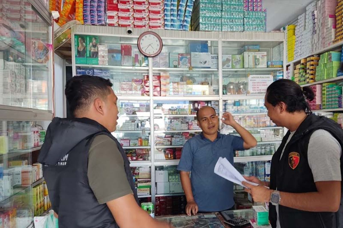 Polisi sidak sejumlah apotek di Aceh Timur