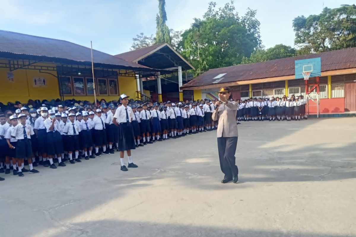Polda Maluku sosialisasi pencegahan kekerasan seksual di sekolah