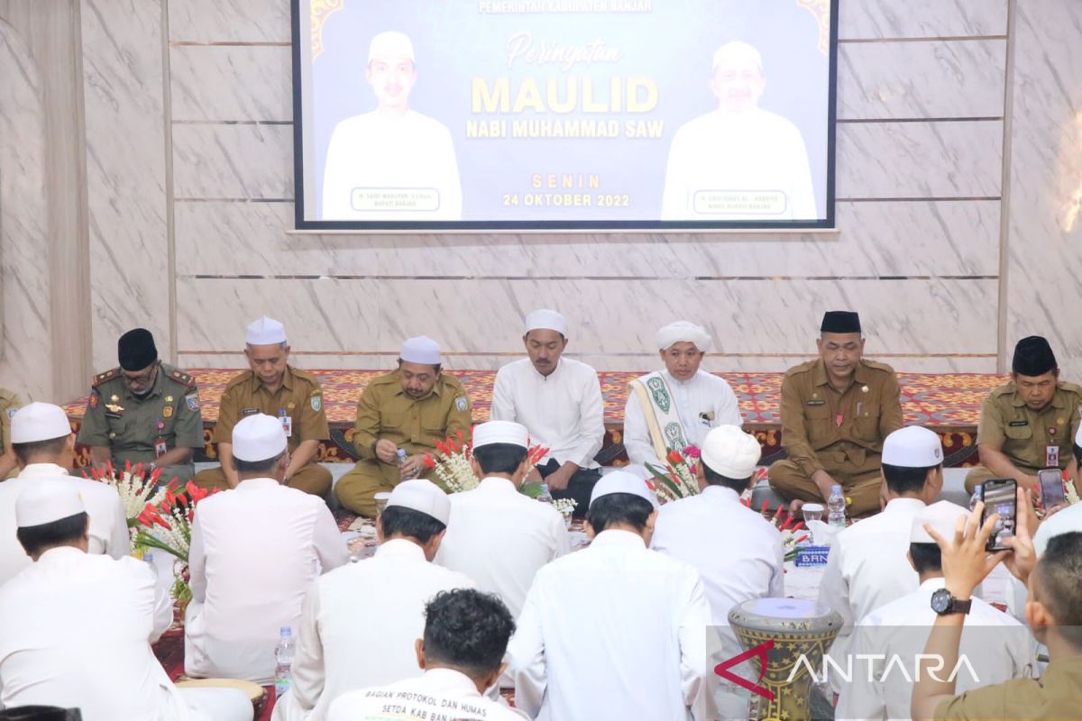 Bupati Saidi bersyukur Maulid Nabi semarak hingga ke pelosok