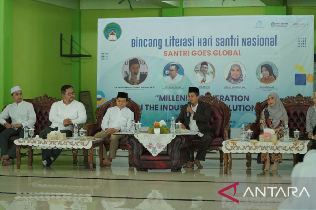 Hari Santri Nasional 2022, Ponpes La Tansa dan SGG Institut Gelar Bincang Literasi 