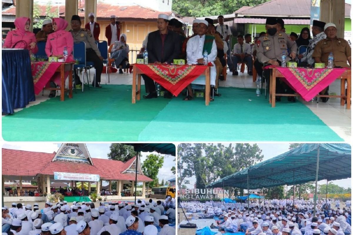 Polres Palas gandeng pelajar gelar acara Maulid Nabi Muhammad SAW