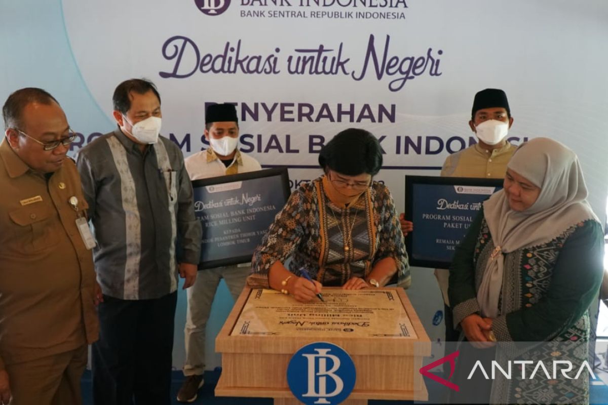 Bank Indonesia menggandeng pondok pesantren di NTB kendalikan inflasi