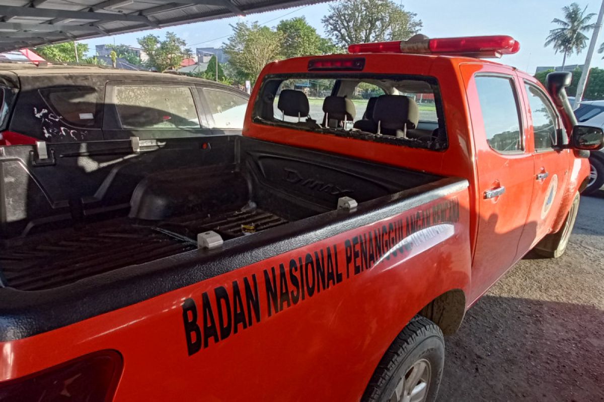 Mobil BPBD Kota Sorong dirusak orang tak dikenal