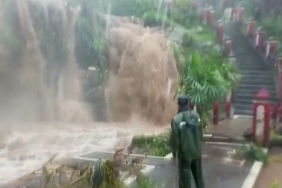 Objek Wisata Otak Kokok Joben Lombok Timur kembali diterjang banjir bandang