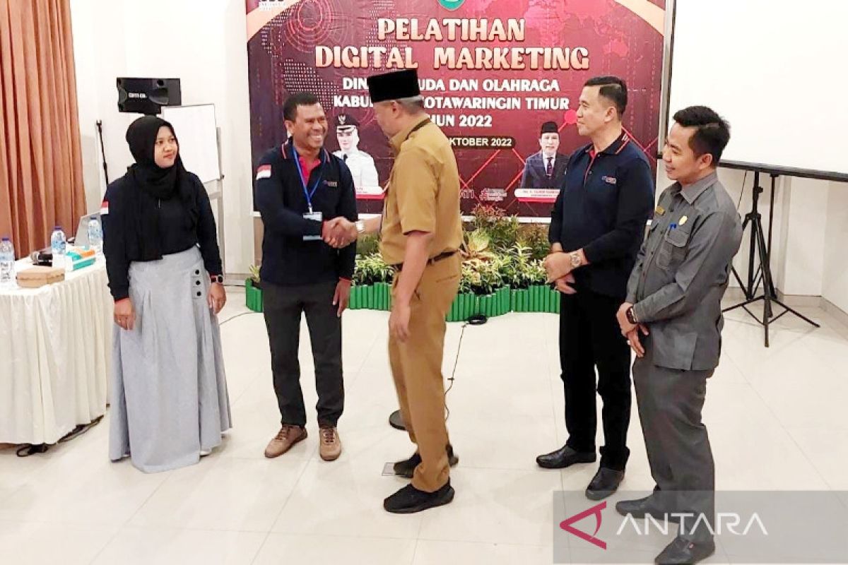 Pemuda Kotim dibekali pengetahuan pemasaran digital tingkatkan ekonomi