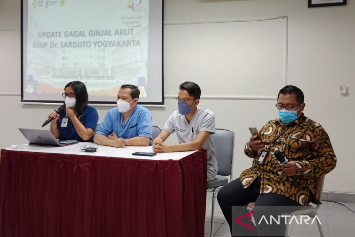 RSUP dr. Sardjito deteksi DEG pada satu pasien gangguan ginjal akut