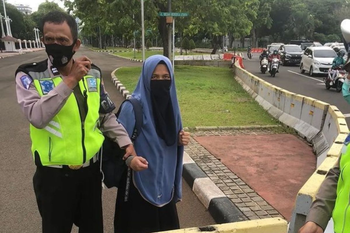 Polisi selidiki motif perempuan todongkan pistol ke Paspampres di Istana Merdeka