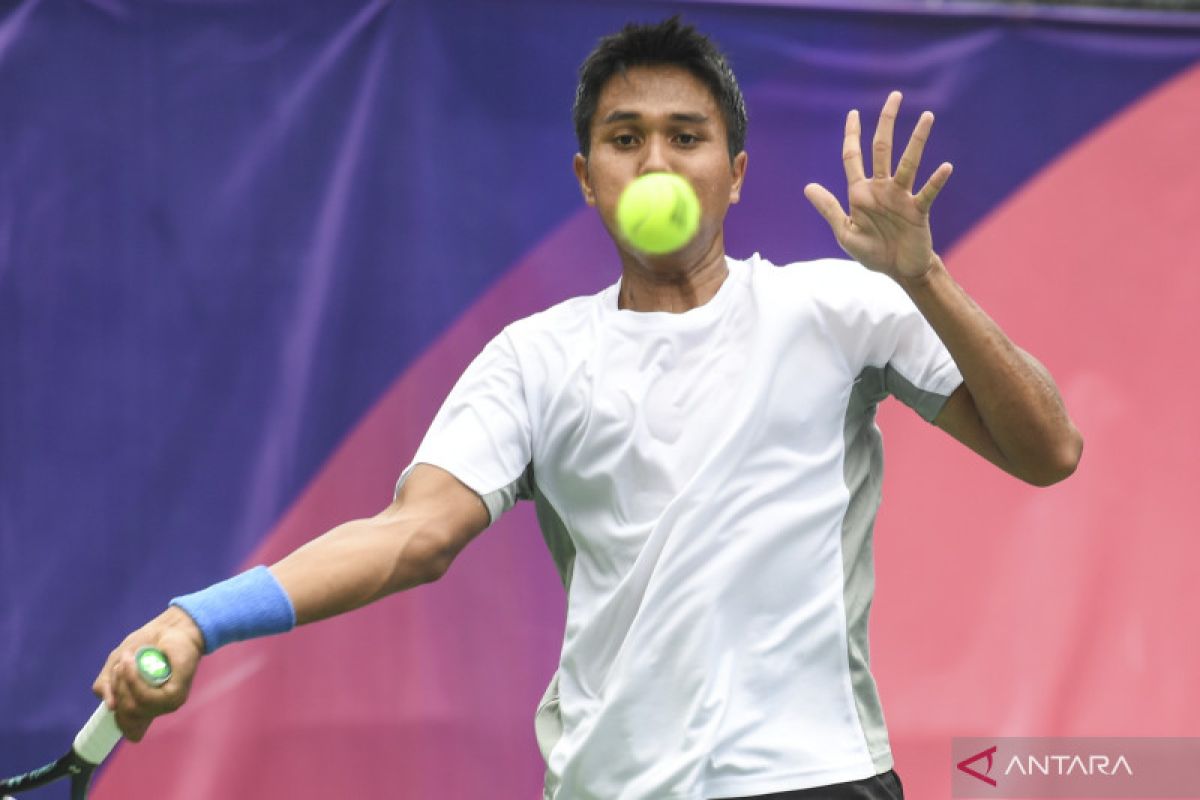 Rifqi Fitriadi melenggang mulus di tunggal dan ganda ITF M15 Monastir