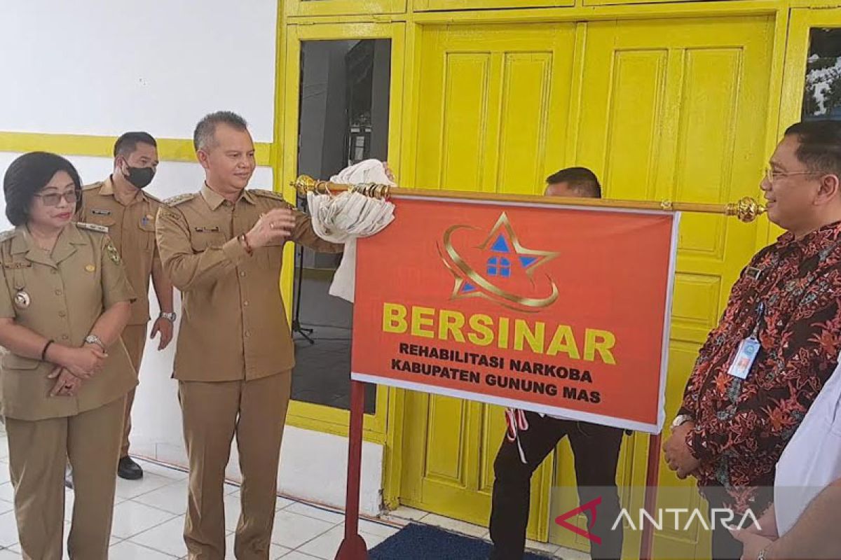 Pusat rehabilitasi korban penyalahgunaan narkotika di Gumas resmi dibuka