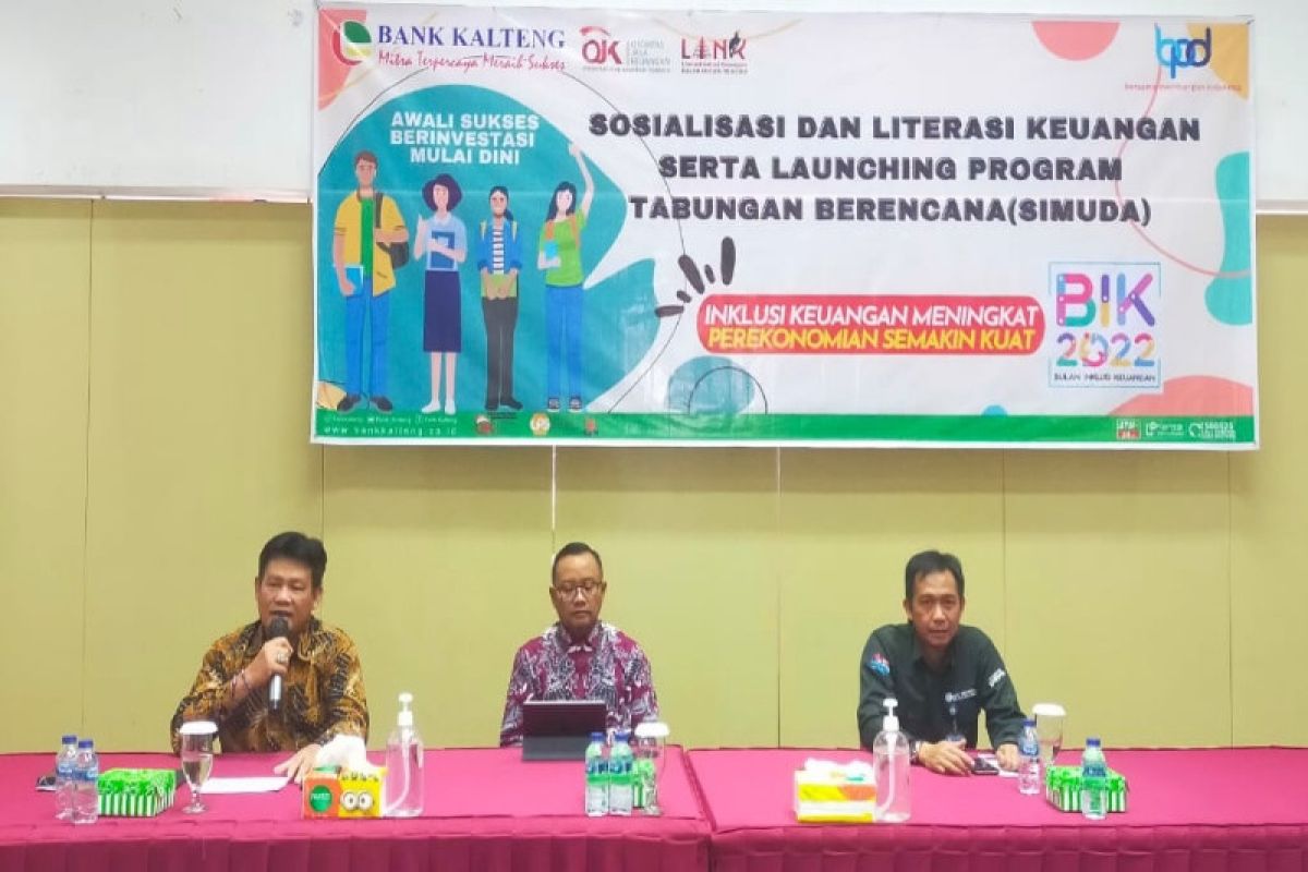 Bank Kalteng gelar sosialisasi literasi keuangan dan tabungan simuda